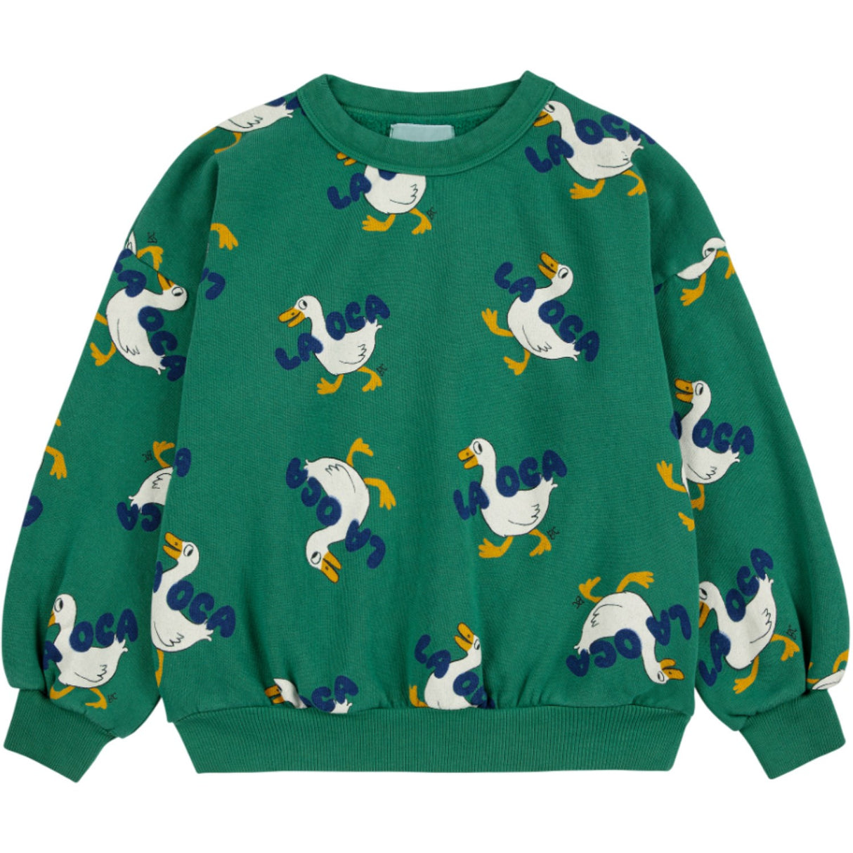 Bobo Choses Green La Oca Sweatshirt