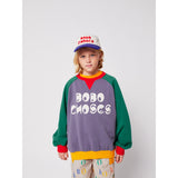Bobo Choses Multicolor Färg Block Ranglan Sweatshirt