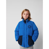 Bobo Choses Blue Tic Tac Toe Quiltad Anorak