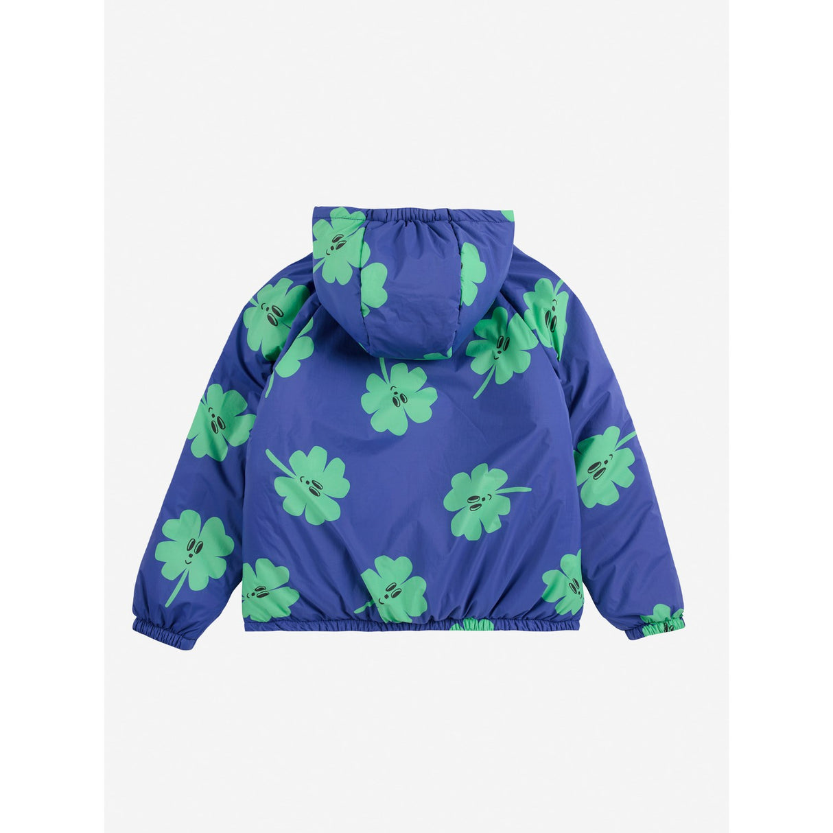 Bobo Choses Purple Lucky Clover All Över Vändbar Anorak