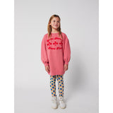 Bobo Choses Pink Have Fun Sweatshirt Klänning
