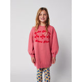 Bobo Choses Pink Have Fun Sweatshirt Klänning