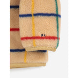 Bobo Choses Offwhite Stripe Färg Sheepskin Jacka