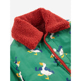 Bobo Choses Green La Oca All Över Vändbar Sheepskin Jacka