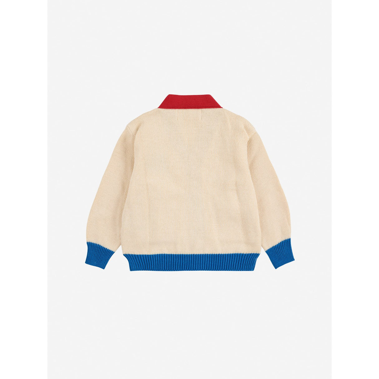 Bobo Choses Offwhite Bobo Choo Choo Färg Block Cardigan