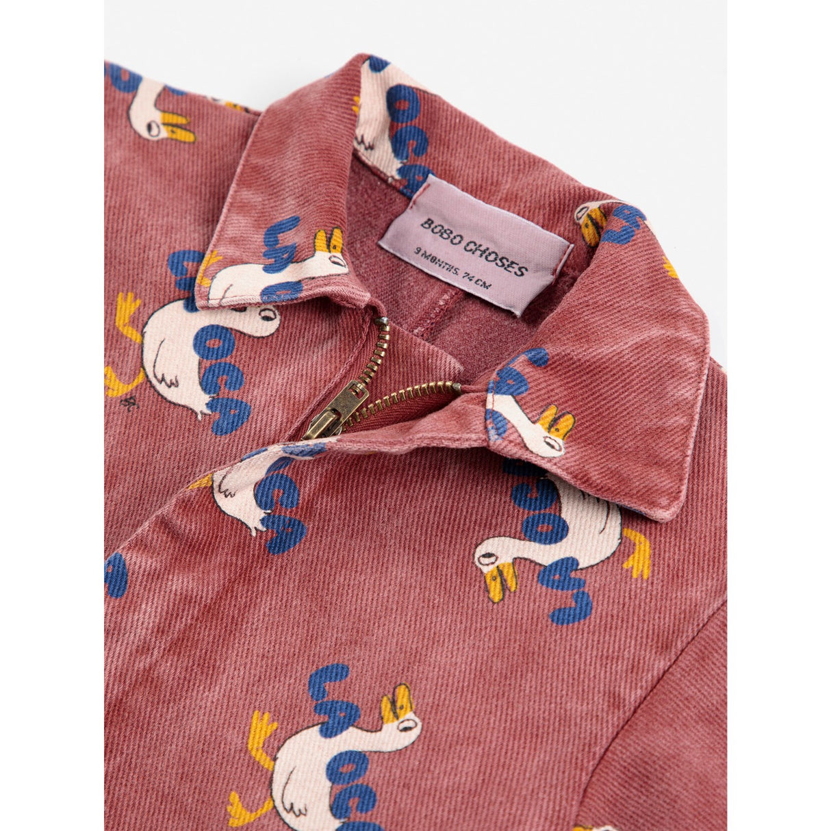 Bobo Choses Brown La Oca All Över Woven Overall