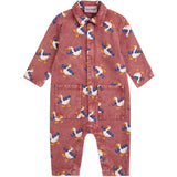 Bobo Choses Brown La Oca All Över Woven Overall