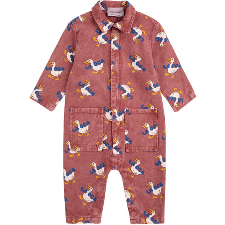 Bobo Choses Brown La Oca All Över Woven Overall