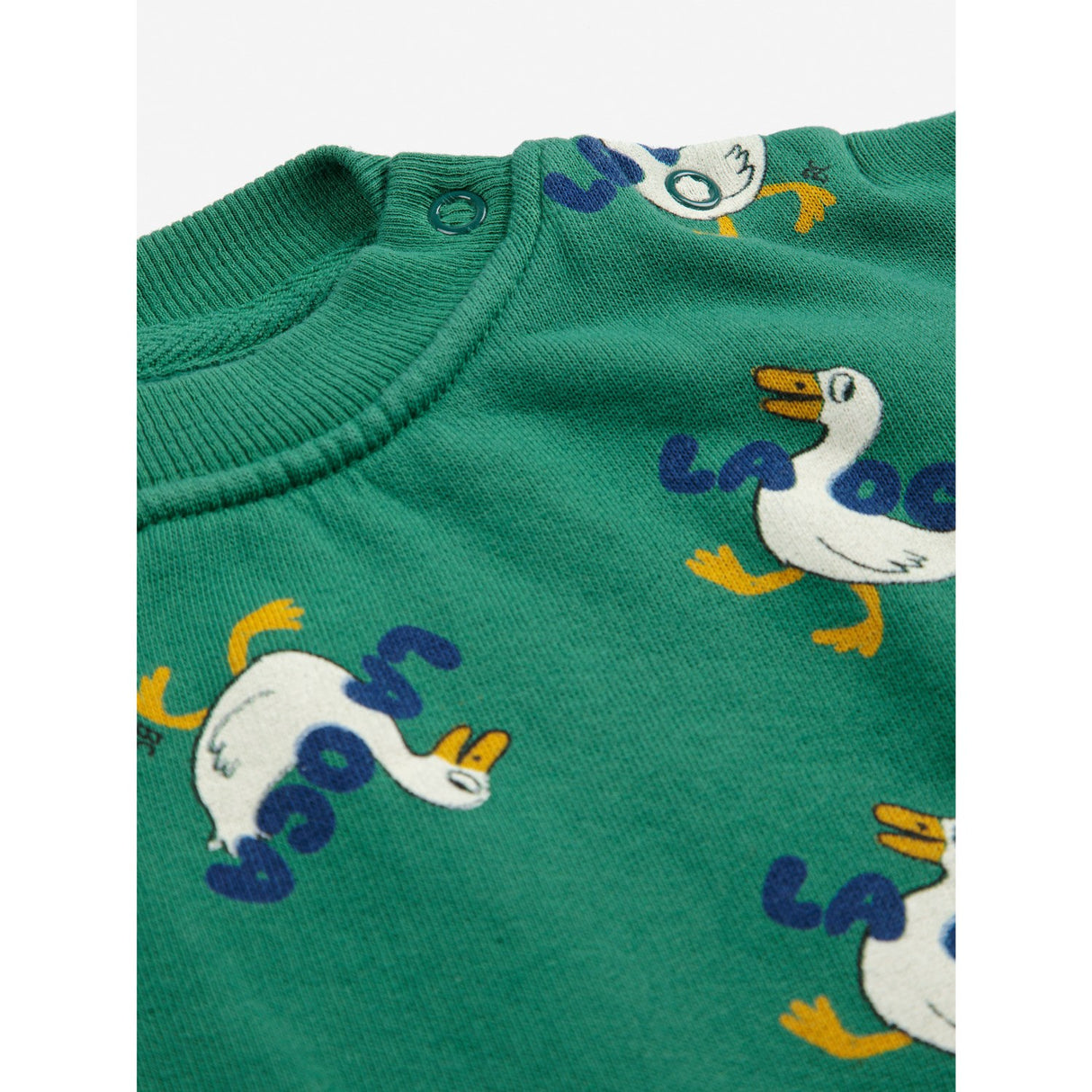 Bobo Choses Green La Oca All Över Sweatshirt