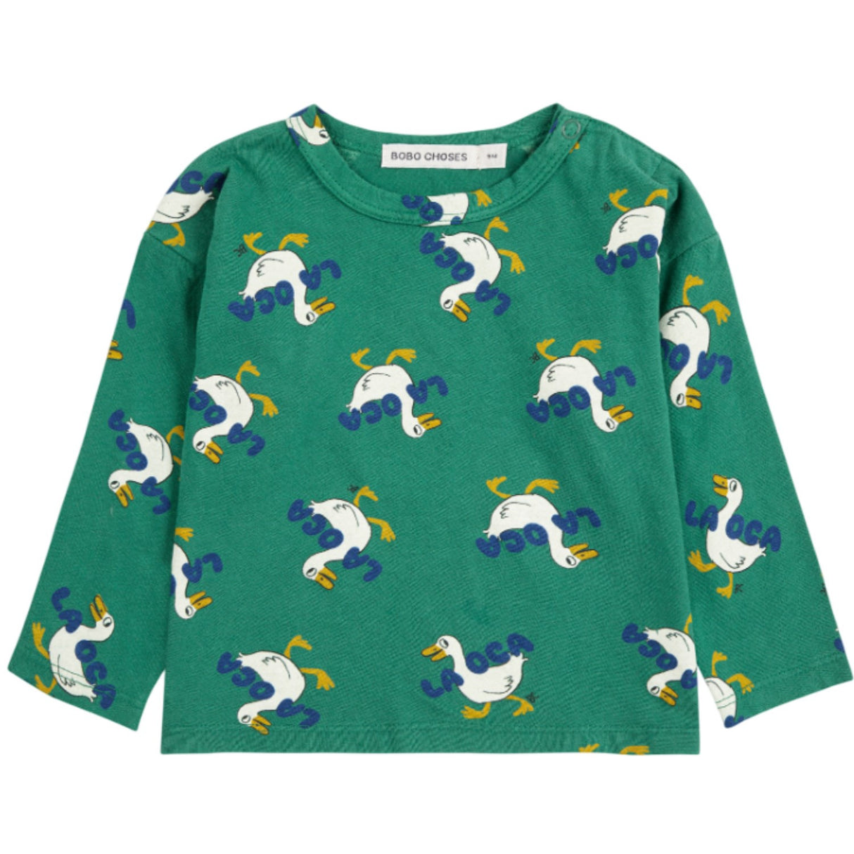 Bobo Choses Green La Oca All Över T-Shirt