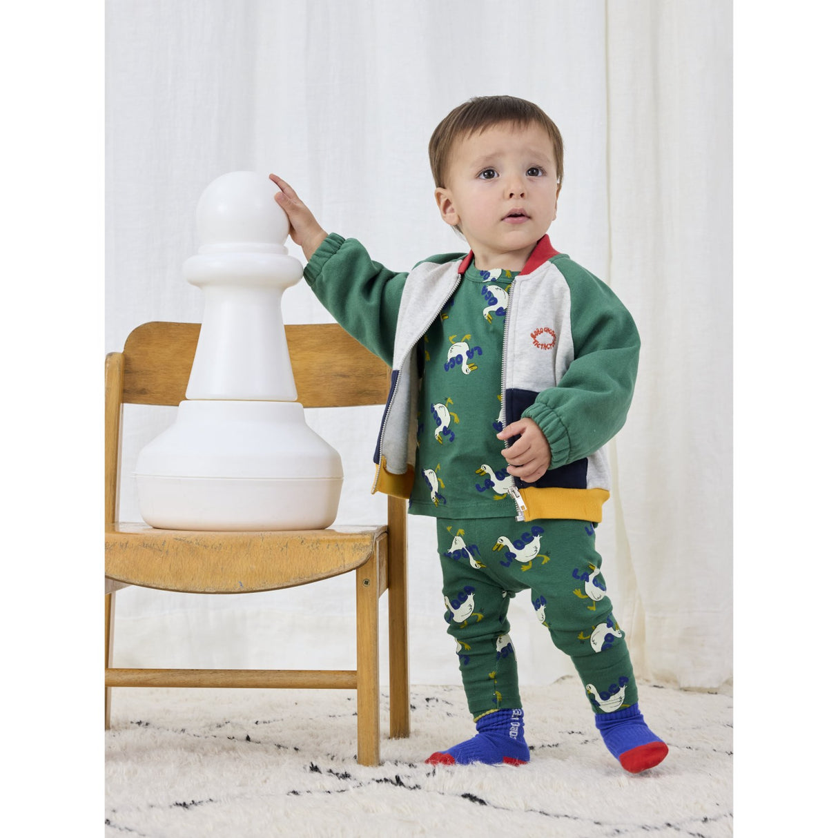 Bobo Choses Green La Oca All Över T-Shirt