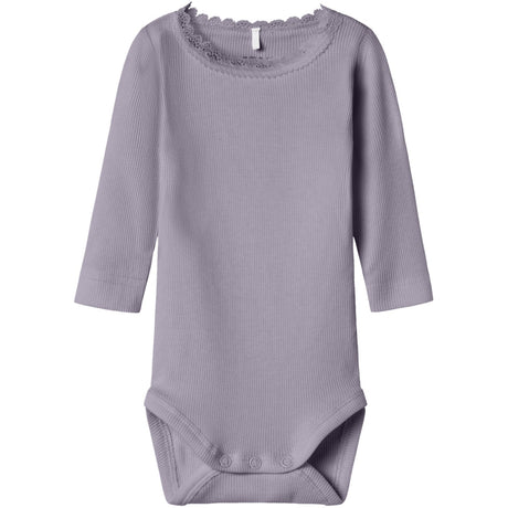 Name It Lavender Gray Nbfkab Ls Body Noos