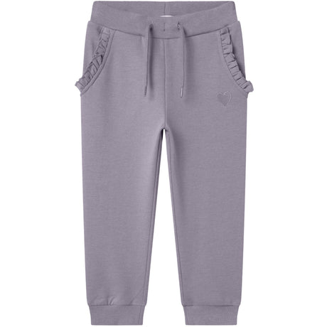 Name It Lavender Gray Nmfvima Swe Byxor Bru Noos