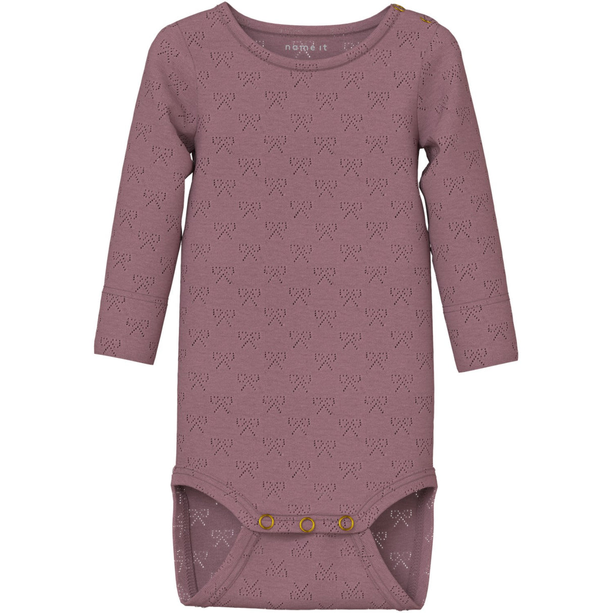 Name It Wistful Mauve Nbfsif Ls Slim Body