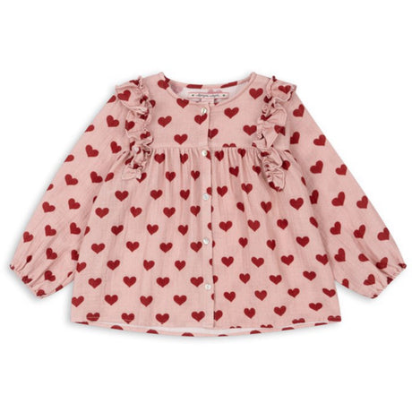 Konges Sløjd Amour Mellow Coco Frill Skjorta GOTS