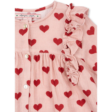 Konges Sløjd Amour Mellow Coco Frill Skjorta GOTS