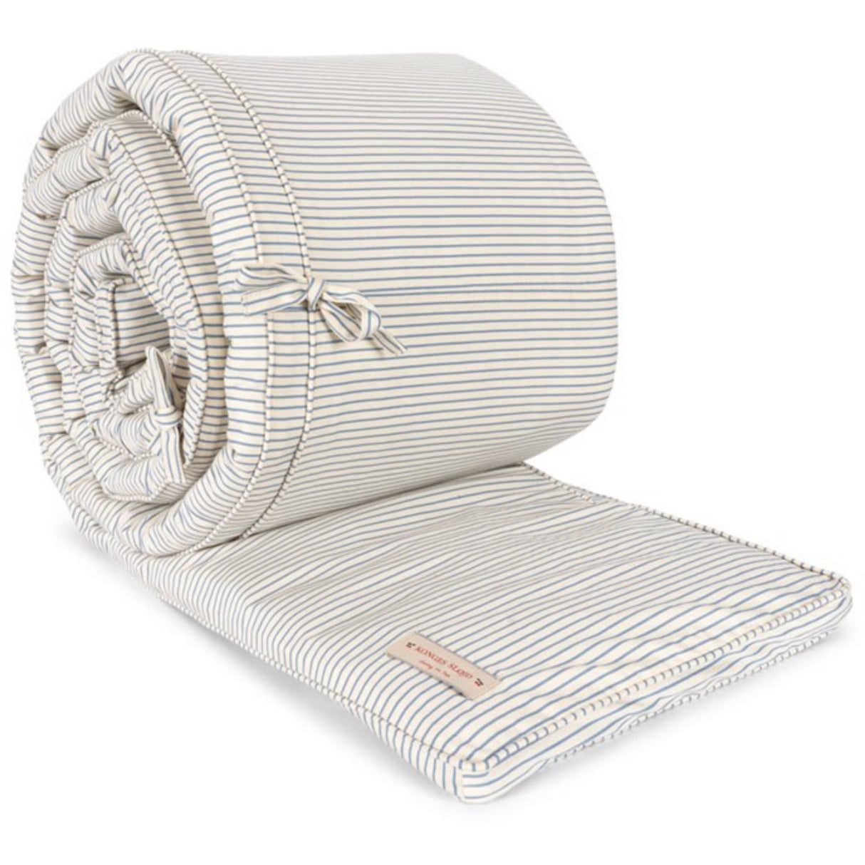 Konges Sløjd Stripe Bluie Säng Bumper Firm