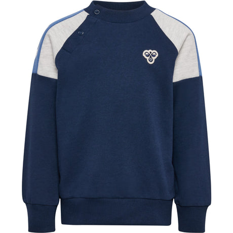 Hummel Dress Blues Mini Reg Block Sweatshirt