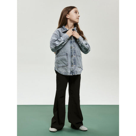 Name It Black Nkftenron Wide Byxor