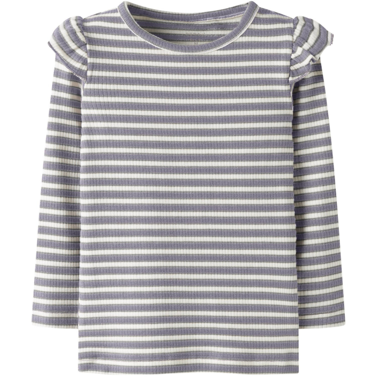 Name It Lavender Gray Cloud Dancer Nmftaias Ls Slim Topp