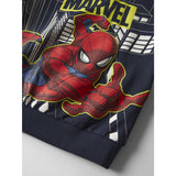 Name It Navy Blazer Nmmdion Spider Nreg Sweat Unb Noos Mar