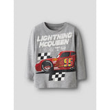 Name It Grey Melange Nmmdraco Cars Ls Nreg Topp Box Wdi