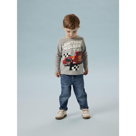 Name It Grey Melange Nmmdraco Cars Ls Nreg Topp Box Wdi