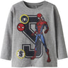 Name It Grey Melange Nmmdeep Spider Ls Nreg Topp Box Noos Mar