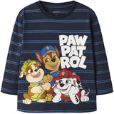 Name It Navy Blazer Nmmjoshue Paw Ls Nreg Topp Noos Cplg