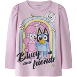 Name It Pirouette Nmfjessie Bluey Ls Topp Box Noos Sky