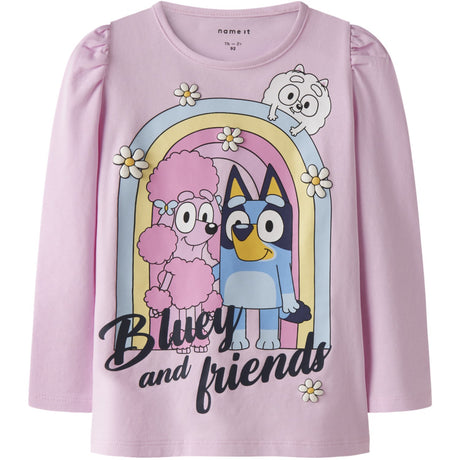 Name It Pirouette Nmfjessie Bluey Ls Topp Box Noos Sky