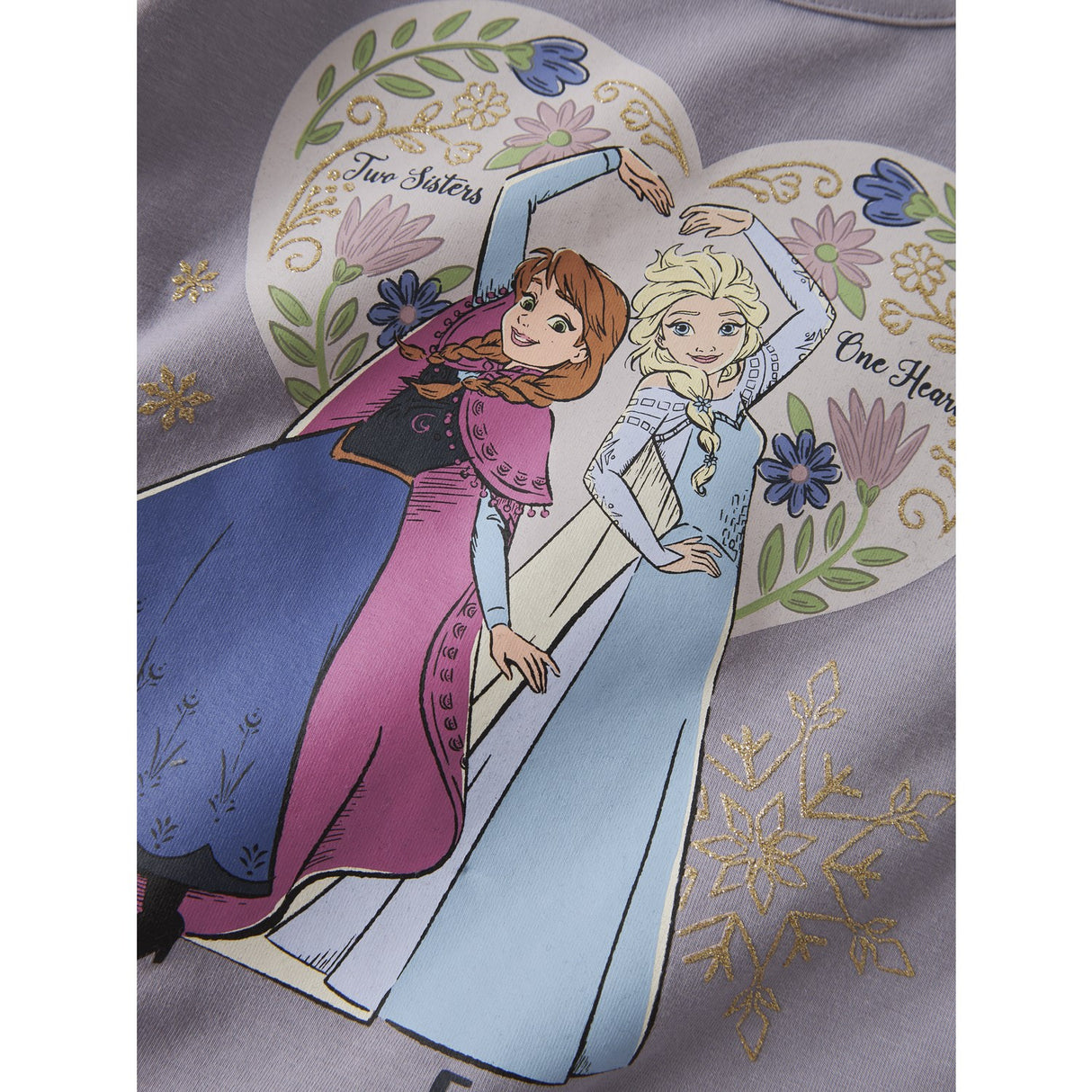 Name It Lavender Gray Nmfdora Frozen Ls Topp Box Wdi