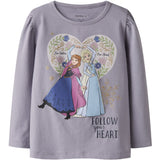Name It Lavender Gray Nmfdora Frozen Ls Topp Box Wdi