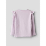 Name It Dawn Pink Nmfjaba Paw Ls Topp Noos Cplg