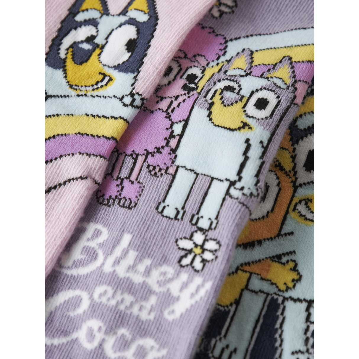 Name It Pirouette Nmfjensia Bluey 3P Strumpor Sky