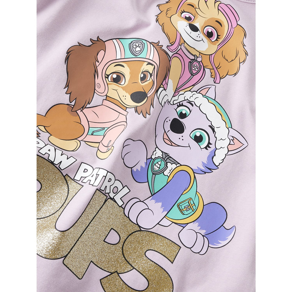 Name It Dawn Pink Nmfjaba Paw Ls Topp Noos Cplg