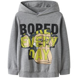 Name It Grey Melange Nkmdeep Bod Nreg Sweat Wh Bru Sky