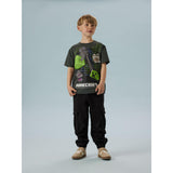 Name It Urban Chic Nkmjuke Minecraft Ss Nreg Topp Box Bfu