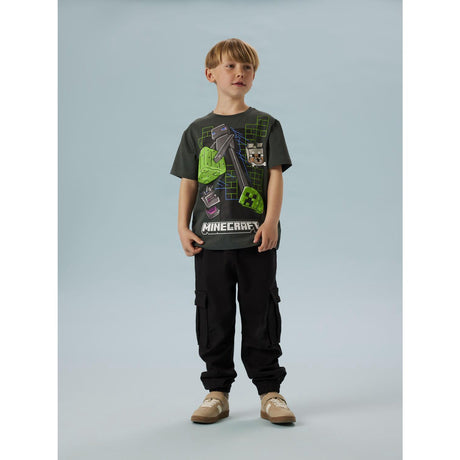 Name It Urban Chic Nkmjuke Minecraft Ss Nreg Topp Box Bfu