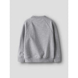 Name It Grey Melange Nmmtalli Nreg Sweat Card Unb