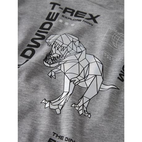 Name It Grey Melange Nmmbryso Ls Nreg Topp Box