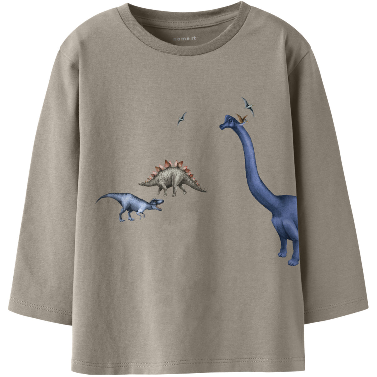 Name It Vintage Khaki Nmmbart Ls Nreg Topp Box