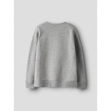 Name It Grey Melange Nkfbelisso Ls Rlx Sweat Unb