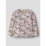 Name It Peyote Melange Nmfdarsy Peppa Ls Nreg Topp Cplg