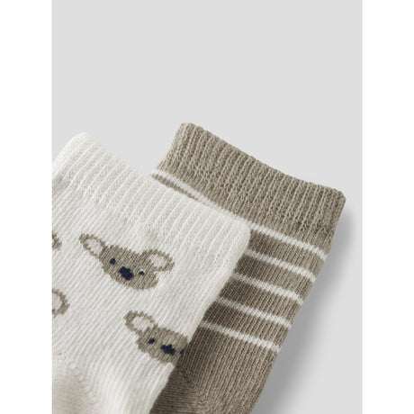 Name It Cloud Dancer Nbmbuster 2P Strumpor