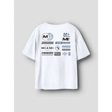 Name It Bright White Nkmbenno Ss Nreg Topp Box Pb