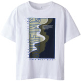 Name It Bright White Nkmhansy Ss Nreg Topp Box Pb