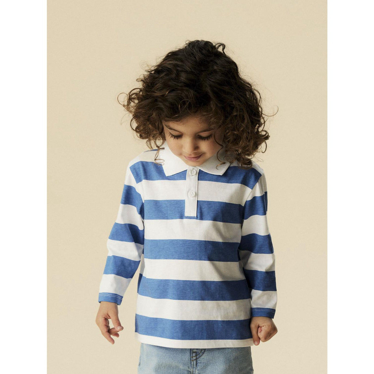 Name It Star Sapphire Nmmbenni Ls Nreg Pikétröja Pb