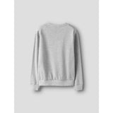 Name It Light Grey Melange Nkftilde Ls Nreg Sweat Topp Unb Pb