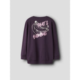 Name It Blackberry Wine Nkfbellis Ls Nreg Sweat Unb Box Pb